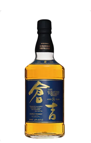 マツイピュアモルトウィスキー「倉吉 8年」